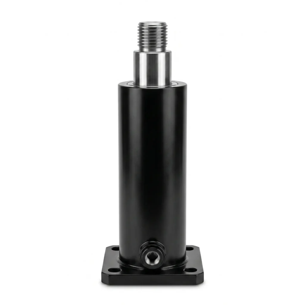 Single acting hydraulic cylinder manufactured by Fiable Hydraulics