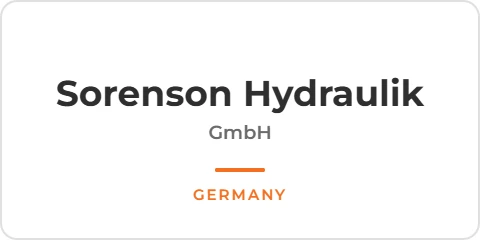 Sorenson Hydraulik GmbH, Germany — Fiable Hydraulics customer